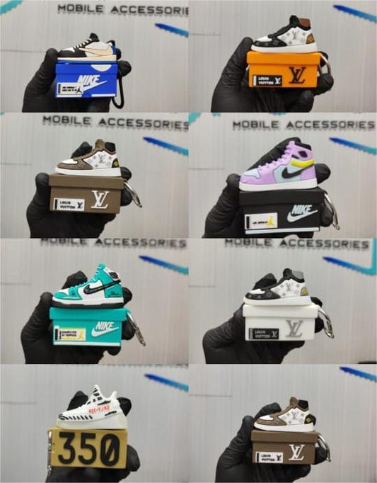 3D Cartoon Silicone Case for Earbuds