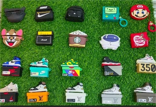 3D Cartoon Silicone Case for Earbuds