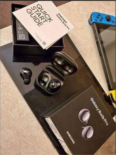 Samsung Galaxy Buds Pro Wireless Earbuds with ANC & AKG Sound
