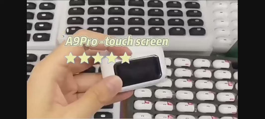 A9 Pro Wireless Bluetooth Earbuds with ANC & Smart Touch Screen
